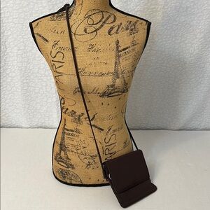 Hobo Crossbody Bag brown